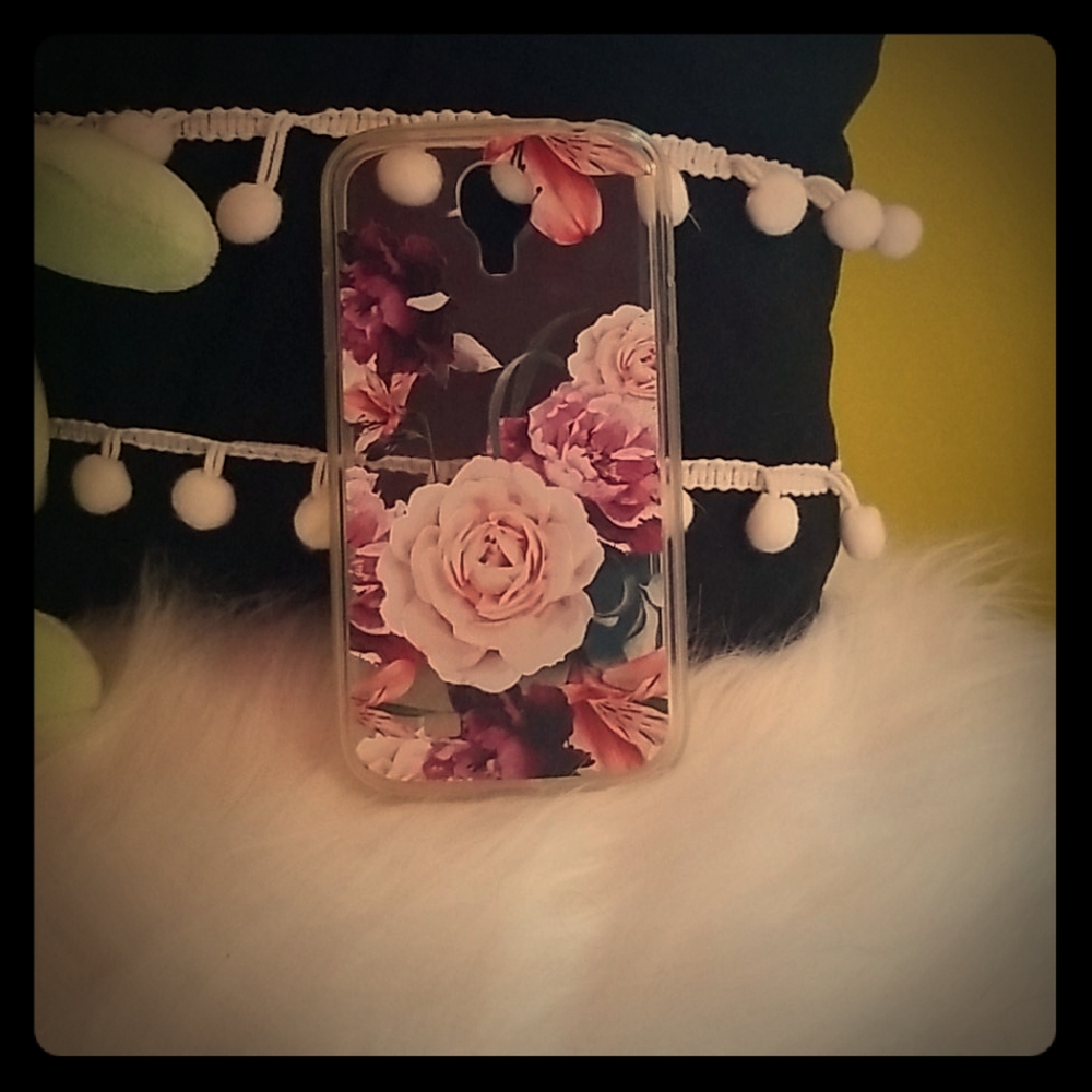 Samsung Galaxy S4 flower phone case